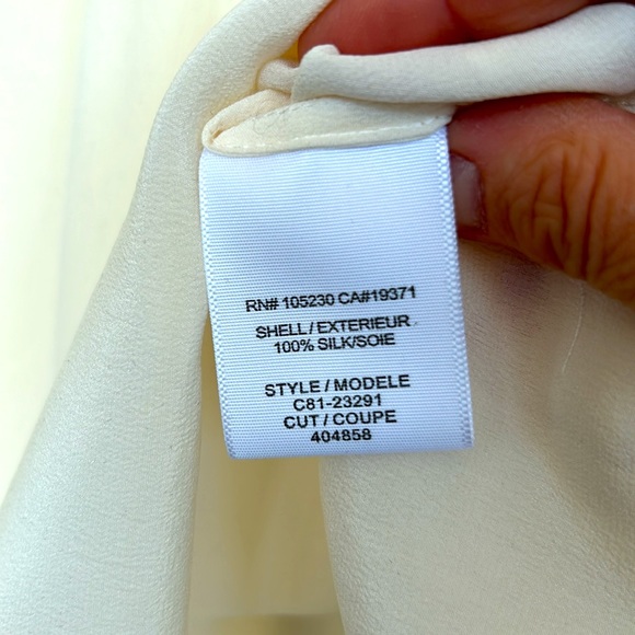 NWT JOIE silk blouse - Picture 6 of 6